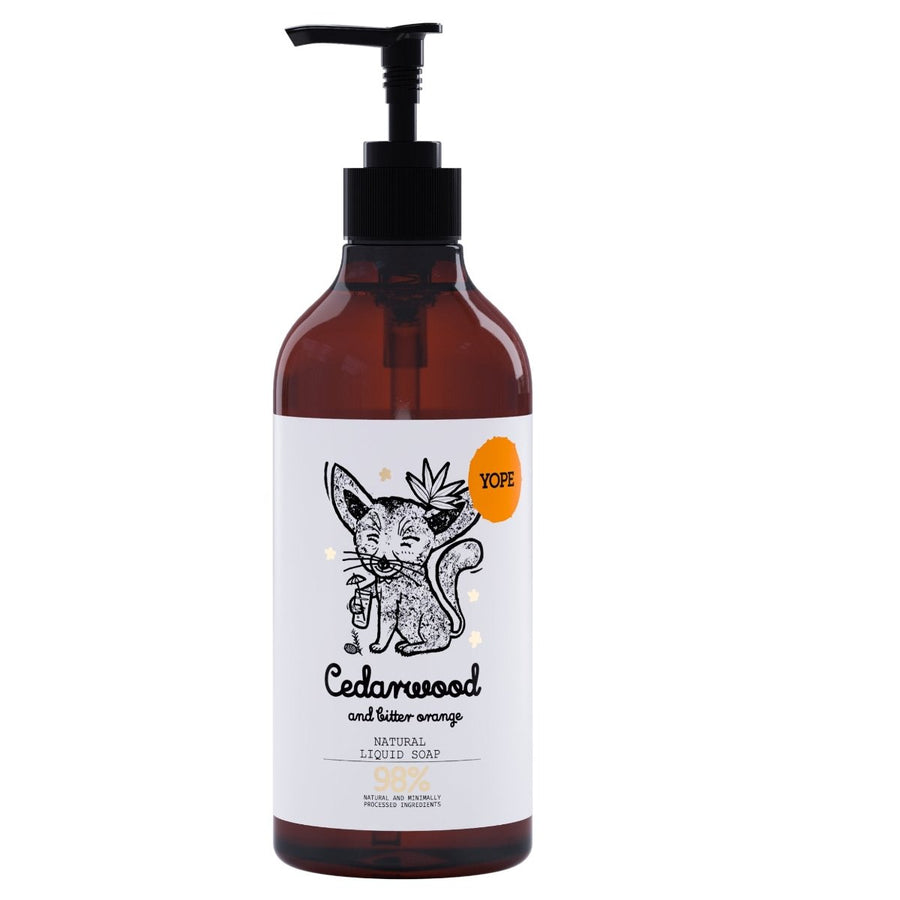 Yope Cedarwood and Bitter orange Hand Soap 500ml - Yope - Vesa Beauty