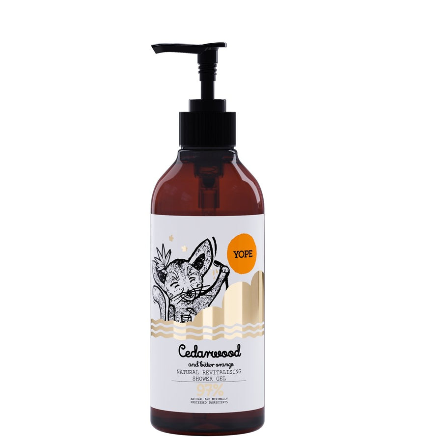 Yope Cedarwood and Bitter orange Shower Gel 400ml - Yope - Vesa Beauty