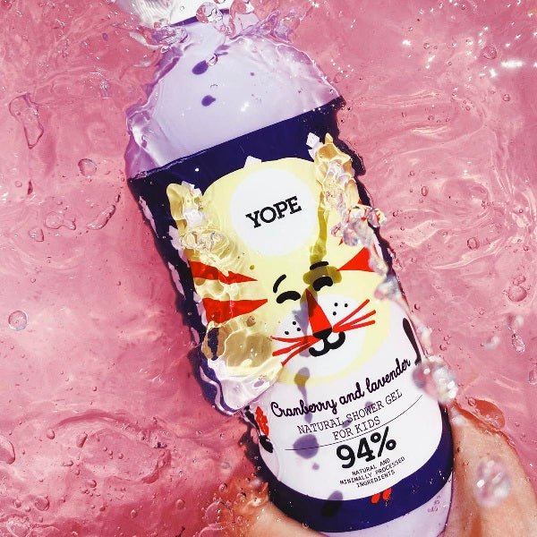 Yope Cranberry and Lavender Shower Gel for Kids 400ml - Yope - Vesa Beauty