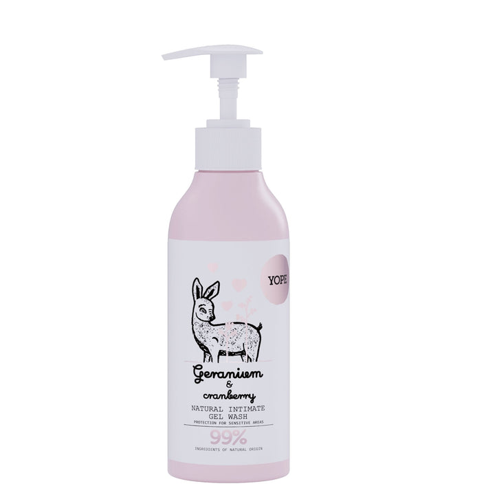 Yope Geranium and Cranberry Intimate Wash 300ml - Yope - Vesa Beauty