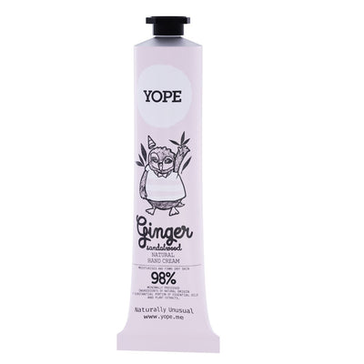 Yope Ginger and Sandalwood Hand Cream 100ml - Yope - Vesa Beauty