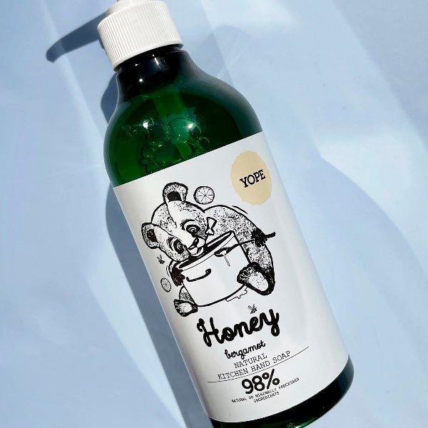 Yope Honey and Bergamot Kitchen Hand Soap 500ml - Yope - Vesa Beauty