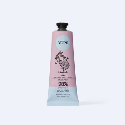 Yope Rhubarb & Rose Hand Cream 50ml - Yope - Vesa Beauty