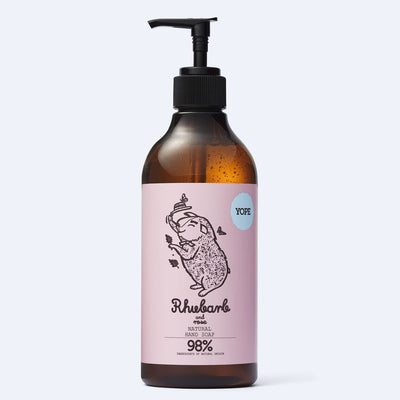 Yope Rhubarb & Rose Hand Soap 500ml - Yope - Vesa Beauty