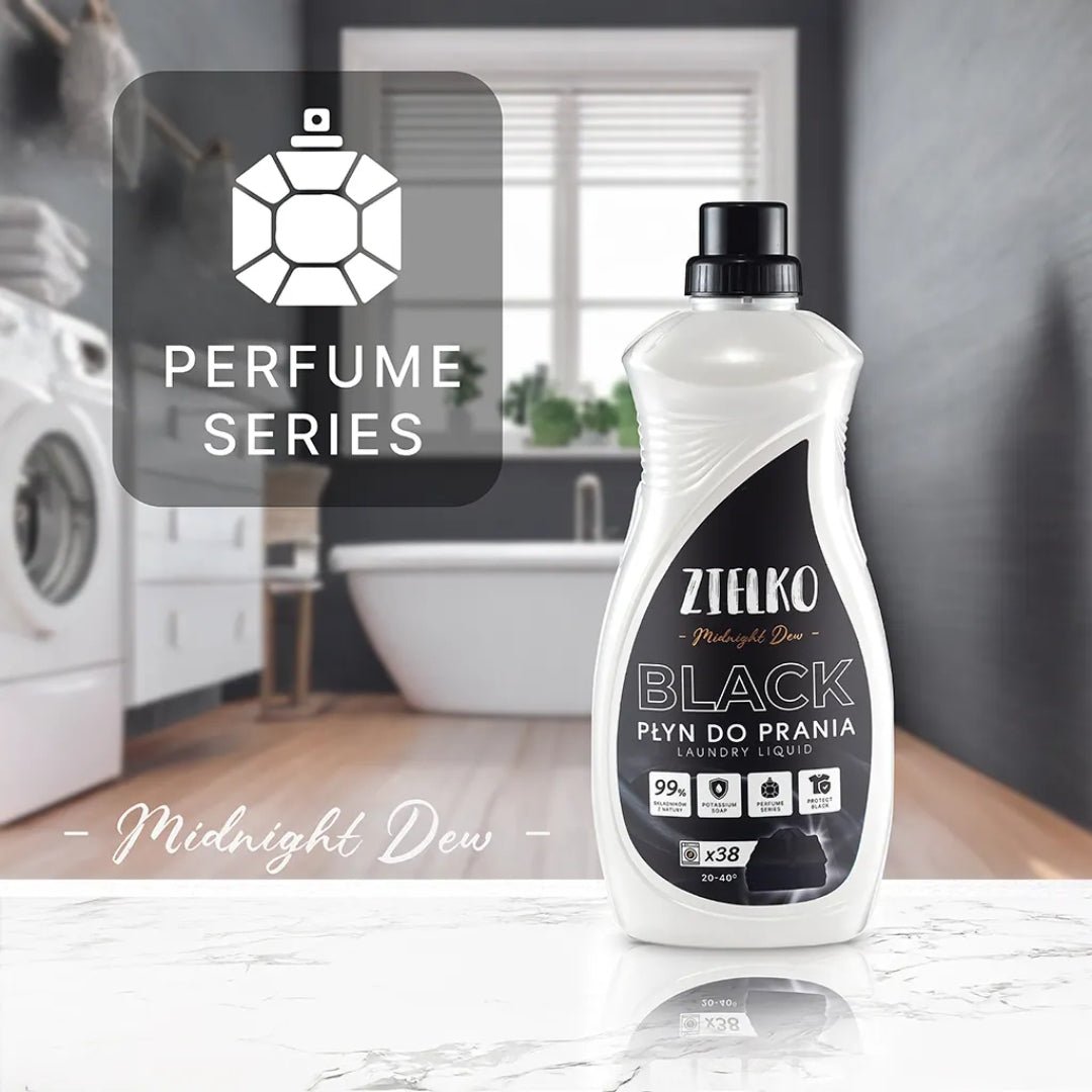 Zielko Black Laundry Liquid MIDNIGHT DEW 1,52L | VESA Beauty UK
