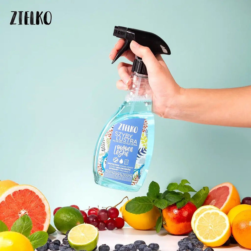 Zielko Glass & Mirror Cleaner FOREST FRUITS 500ml - Zielko - Vesa Beauty