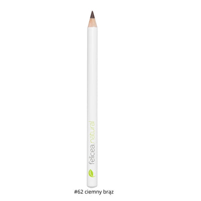 Felicea Natural Eyeliner pencil #62 Dark brown 1,2g - Felicea